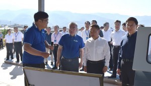 5月6日，国家水利部深化农业水价综合改革、推进现代化灌区建设现场会在云南省元谋县胜利召开，水利部部长李国英、云南省省长王予波等在元谋项目展厅听取了董事长王浩宇关于大禹节水参与两手发力建设现代化灌区的汇报，并给予了充分肯定。