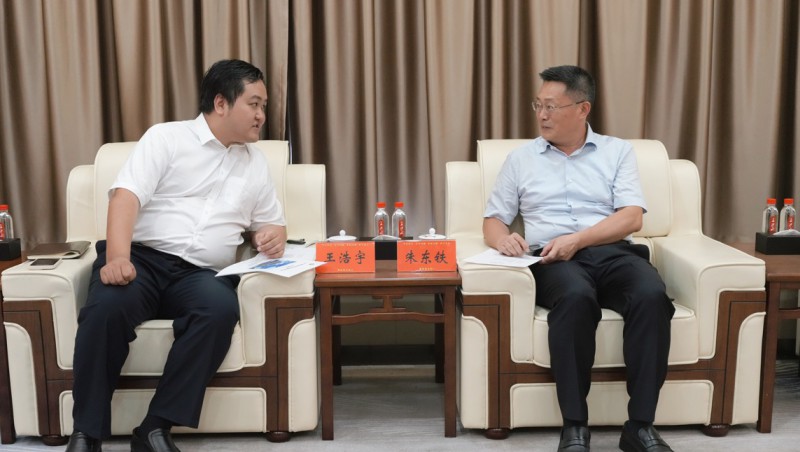 大禹动态| 集团董事长王浩宇拜访湖南省水利厅党组书记、厅长朱东铁